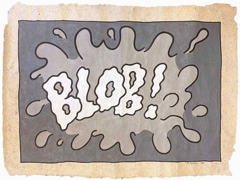 Massimo Mattioli : Noises: Blob!  (1995)  - Asta Fumetti d'Autore - IV - Cambi Casa d'Aste
