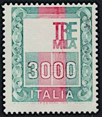 1983/1984, Repubblica Italiana, Alti Valori.