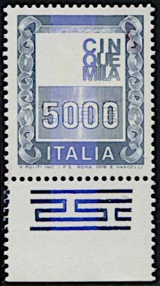 1983/1984, Repubblica Italiana, Alti Valori.