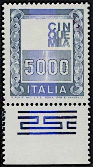 1983/1984, Repubblica Italiana, alti valori.