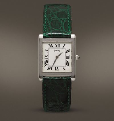 Piaget - Extraplate da Donna in Oro Bianco 18k, Carica Manuale, con Quadrante Bianco e Numeri Rom...