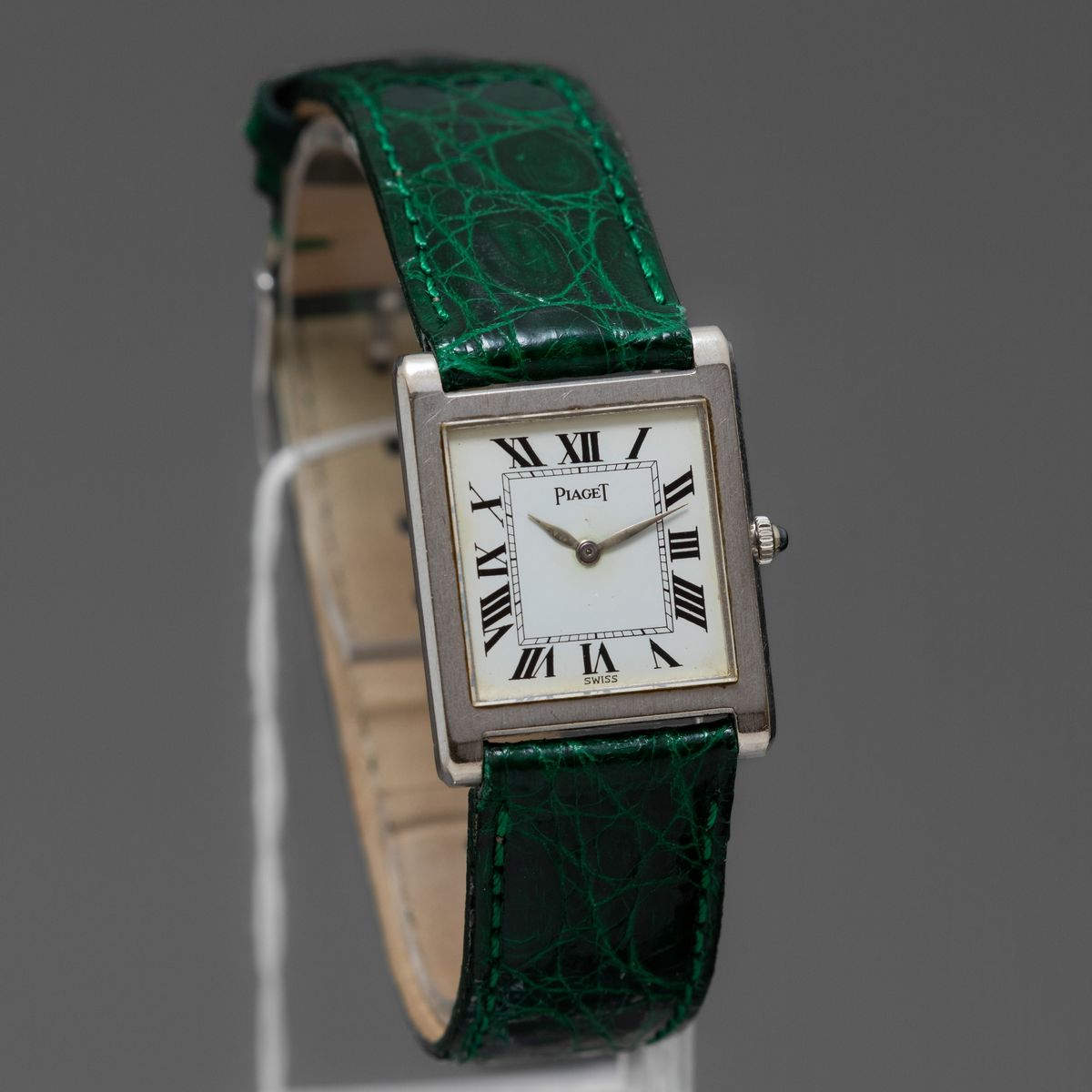 Piaget - Extraplate da Donna in Oro Bianco 18k, Carica Manuale, con Quadrante Bianco e Numeri Rom...