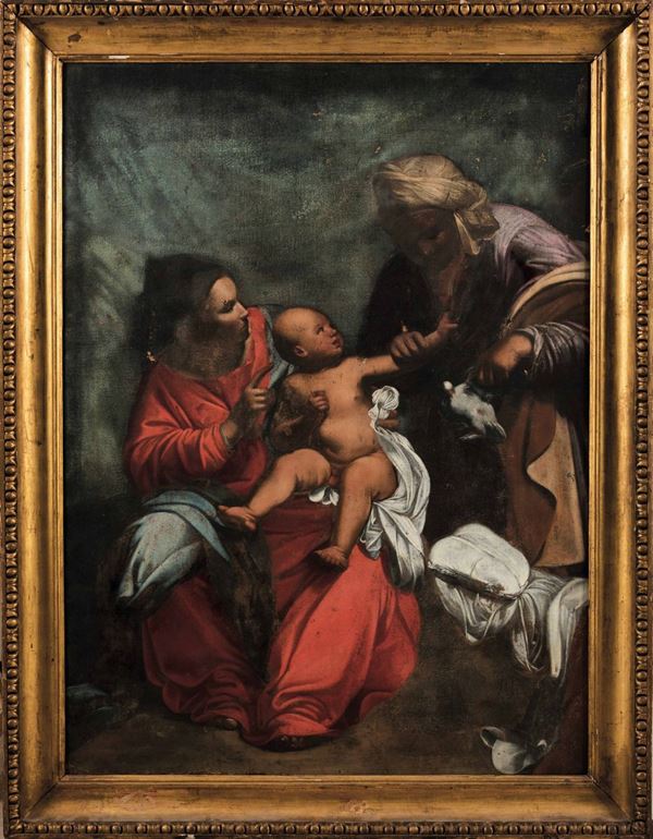 Carlo Saraceni - Madonna con Bambino e Sant’Anna