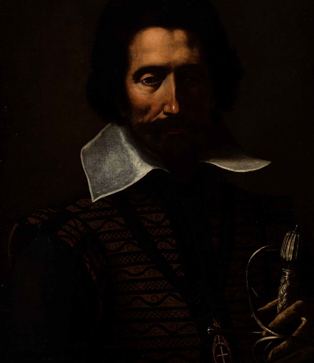 Pier Francesco Mazzucchelli Detto il Morazzone - Ritratto di Cavaliere Dell’ordine di Cristo