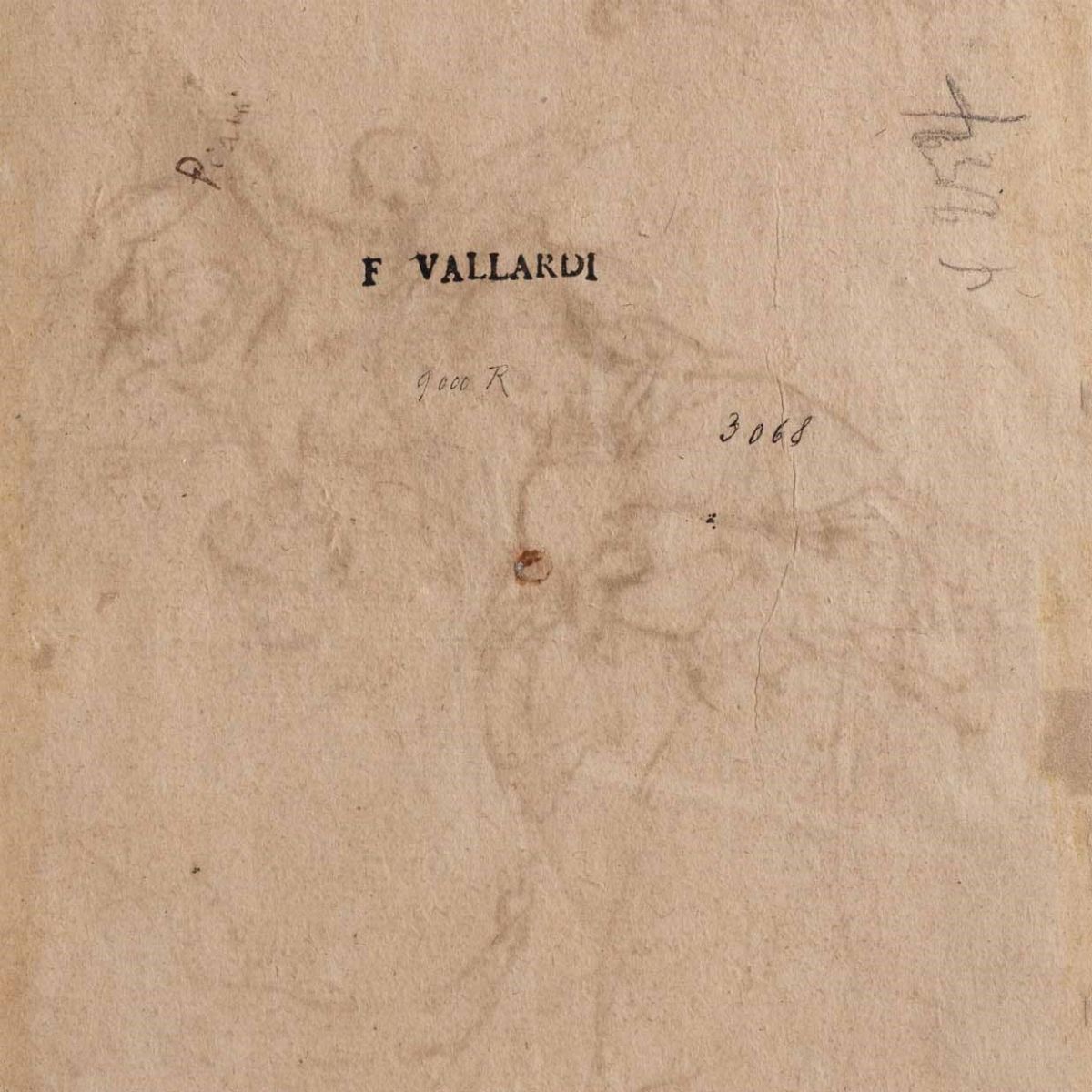 Alessandro Maganza - Studio con Frate Francescano e il Bambino sul Globo