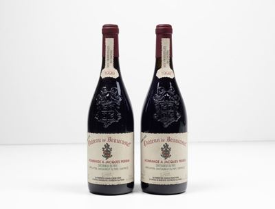 Chateau De Beucastel, Chateauneuf Du Pape Hommage a Jacques Perrin Grande Cuvee