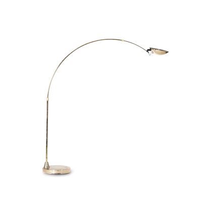 Lampada da terra, struttura in metallo, produzione italiana (ca. 1970)