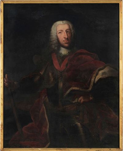 Scuola del XVIII Secolo Ritratto di Carlo III di Borbone Parma