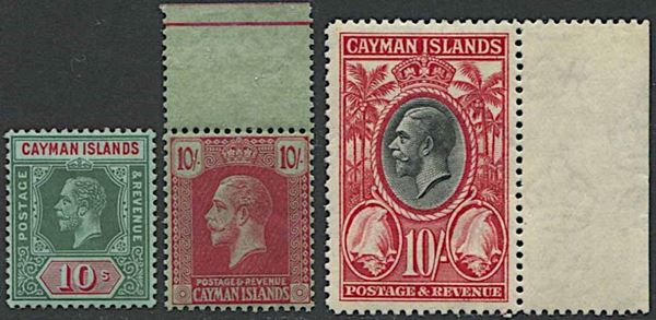 1912/1935, Cayman Islands, George V.