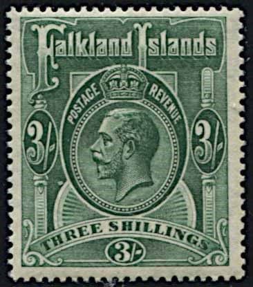 1921/1928, Falkland Islands, George V.