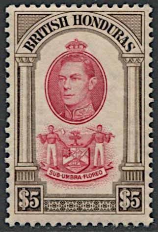 1938, British Honduras, George VI.  - Auction Philately - Cambi Casa d'Aste