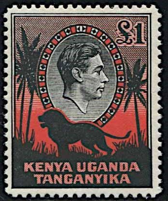 1938/1954, Kenia-Uganda-Tanganika, George VI.  - Asta Filatelia e Storia Postale - Cambi Casa d'Aste