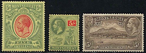 1914/1932, Montserrat, George V.