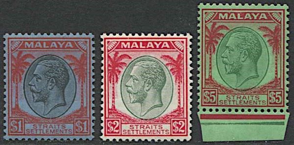 1936/1937, Malaysia-Straits Settlements, George V.
