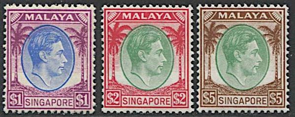 1948, Singapore, George VI.