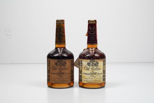 Weller, Kentucky Straight Bourbon Whisky Old Weller Original 107 proof
