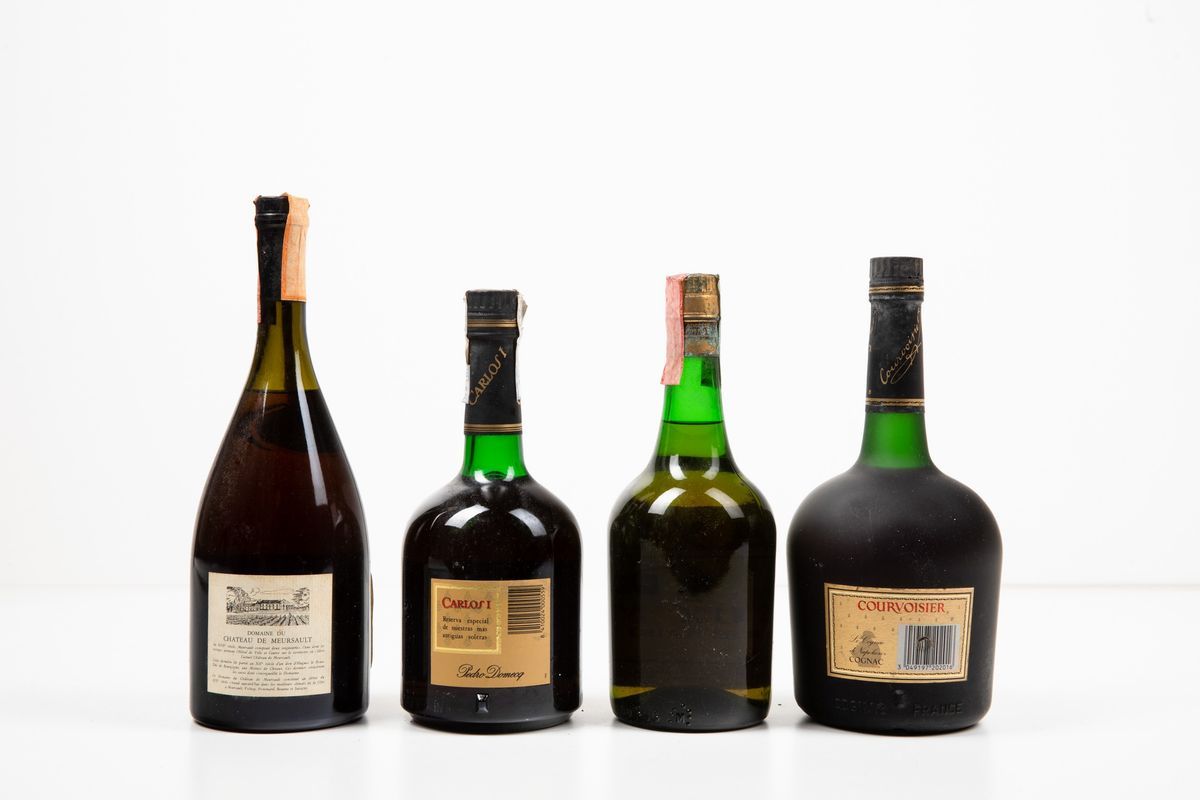Domaine Du Chateau De Meursault, Marc Du Chateaupedro Domecq, Brandy Carlos i Solera Especialmaxi...
