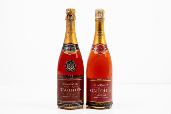 Gauthier, Champagne Pink Brut Reserve Gauthier, Champagne Rosè Brut Reserve 