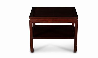 Tavolo in Legno di Hongmu con Ripiano, Cina, Cina, XX Secolo