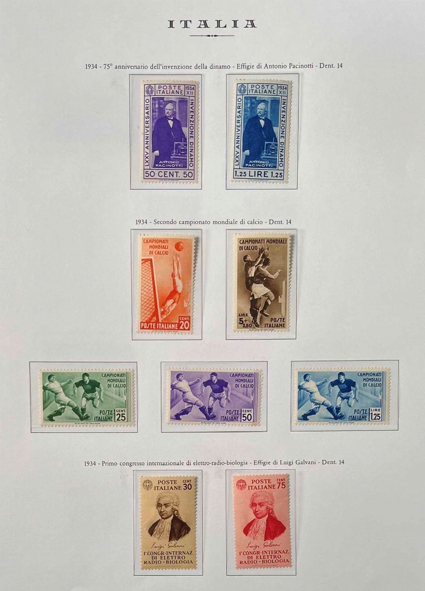 1901/1945, Regno D’italia, Discreta Collezione Nuova del Periodo.