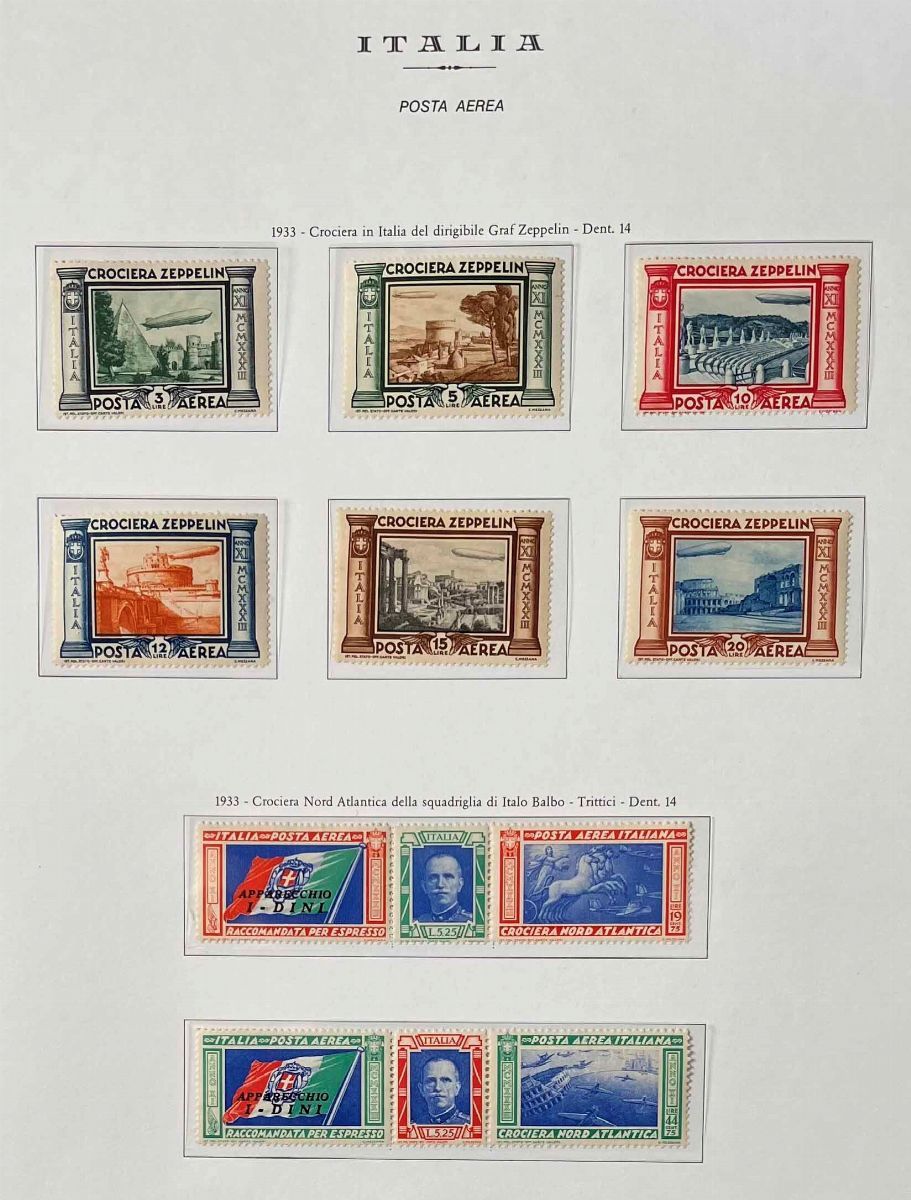 1901/1945, Regno D’italia, Discreta Collezione Nuova del Periodo.