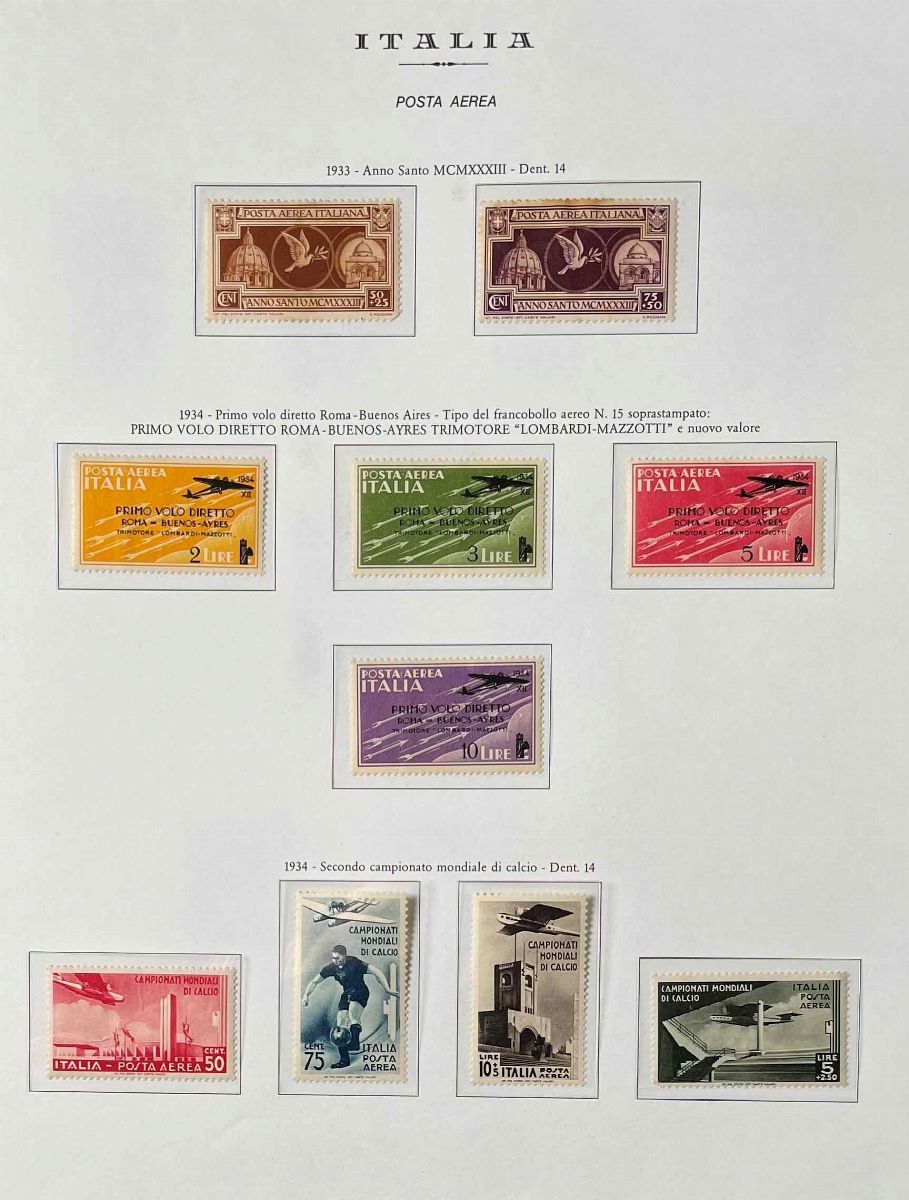 1901/1945, Regno D’italia, Discreta Collezione Nuova del Periodo.