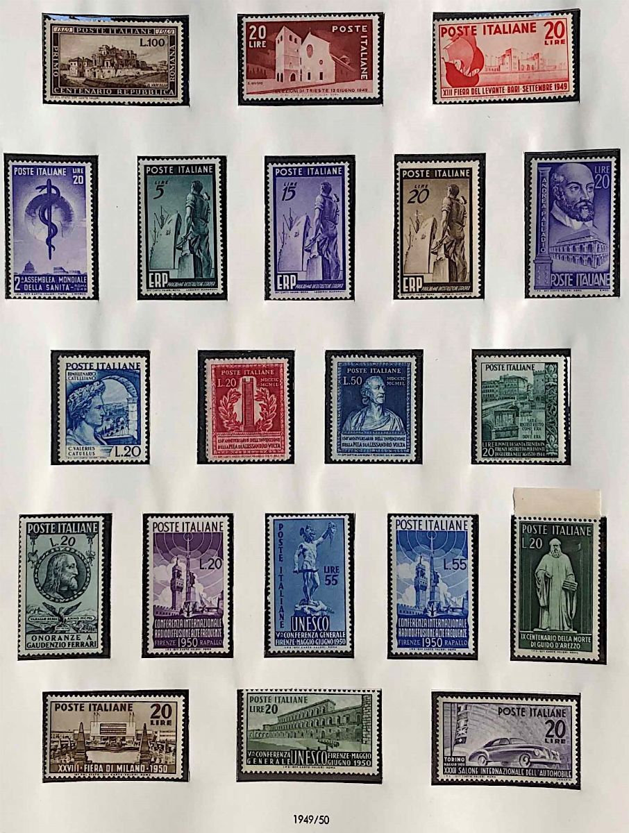 1945/2018, Repubblica Italiana, Grande Collezione Nuova.