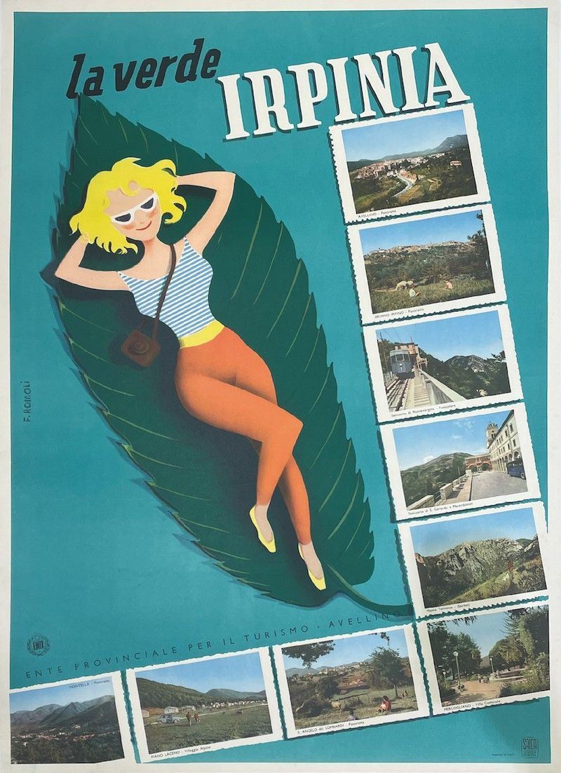 Filippo Romoli : La verde Irpinia  - Auction Vintage Posters - Cambi Casa d'Aste