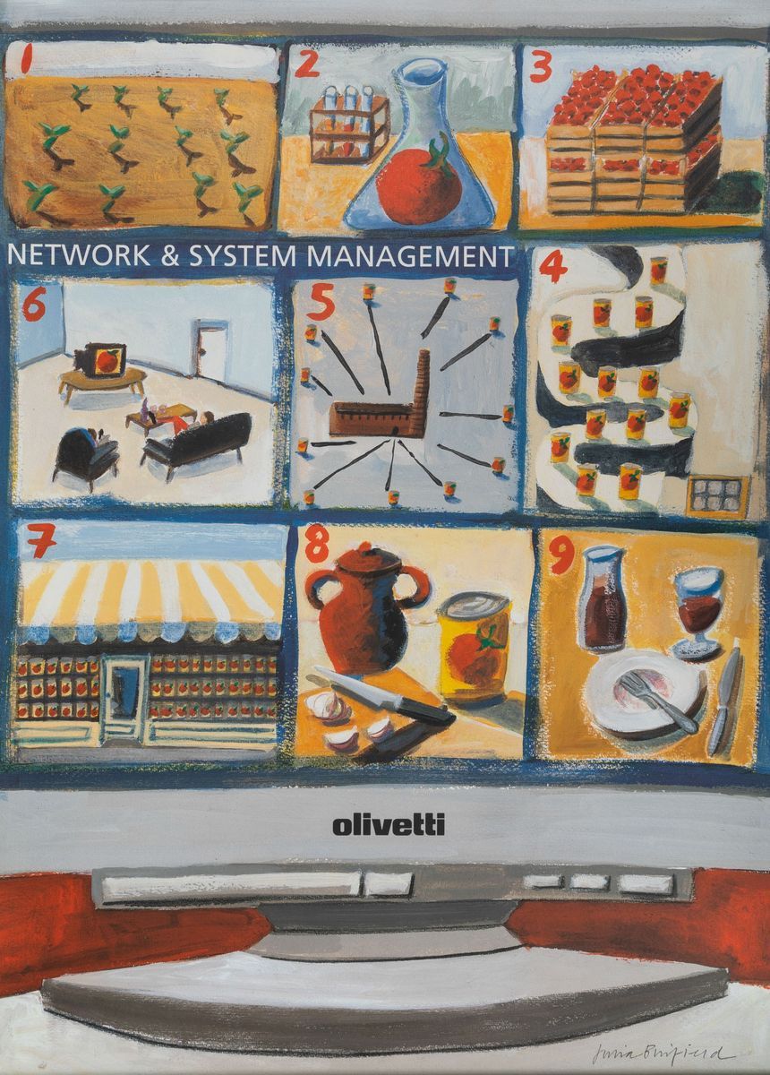 Julia Bienfiel & Studio De Lucchi - Olivetti The Bank, Pantium & Network