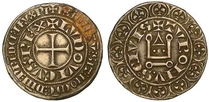 FRANCIA. LOUIS IX, 1226-1270. Gros Tournois.  - Auction Numismatics - Cambi Casa d'Aste