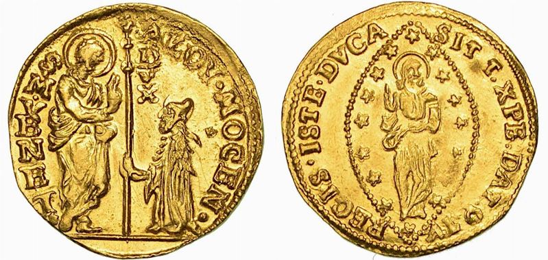 VENEZIA. ALVISE MOCENIGO III, 1722-1732. Zecchino.  - Auction Numismatics - Cambi Casa d'Aste