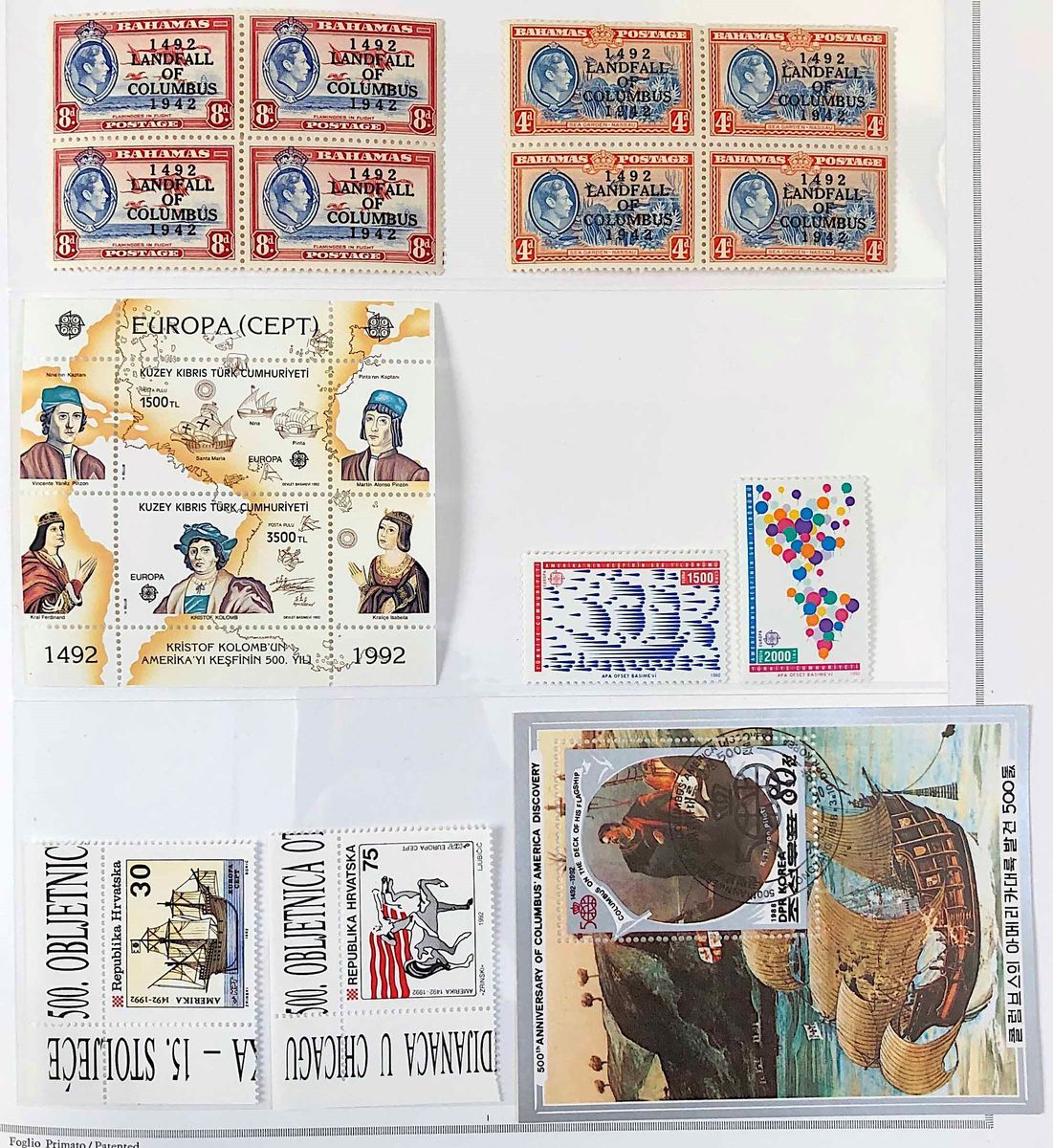 1930/1992, Tematica "cristoforo Colombo e la Scoperta Dell'america".