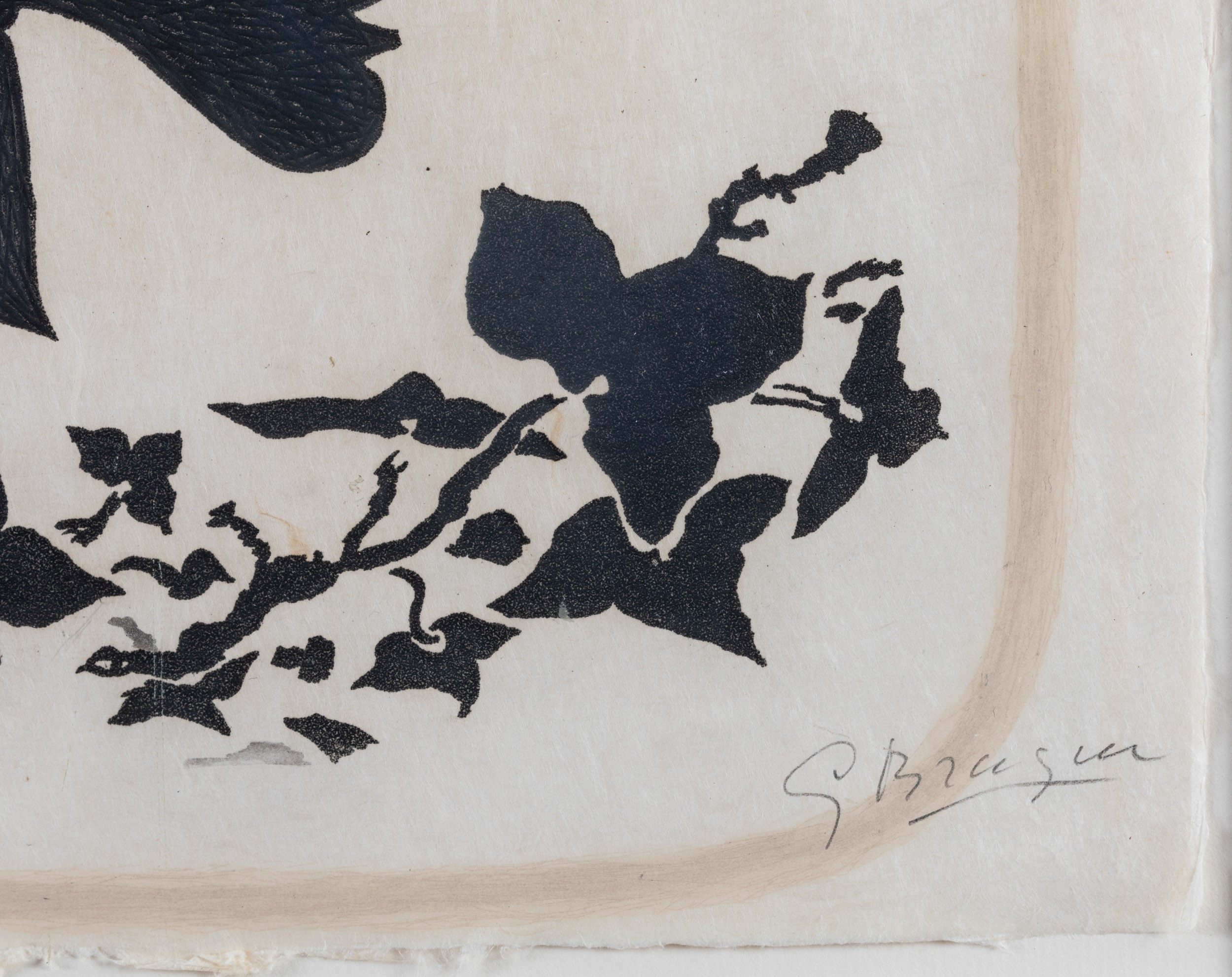 Georges Braque - Due Acquetinte