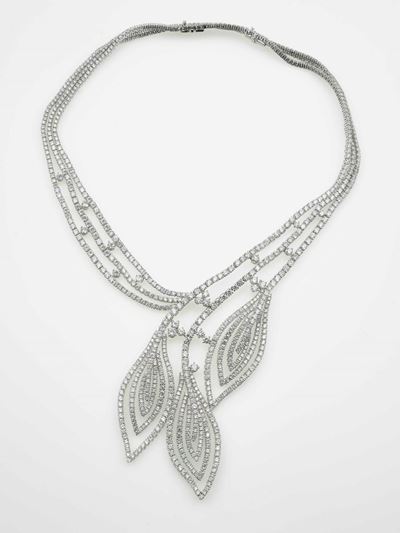 Modello Audrey. Girocollo con Diamanti per Ct 42.64