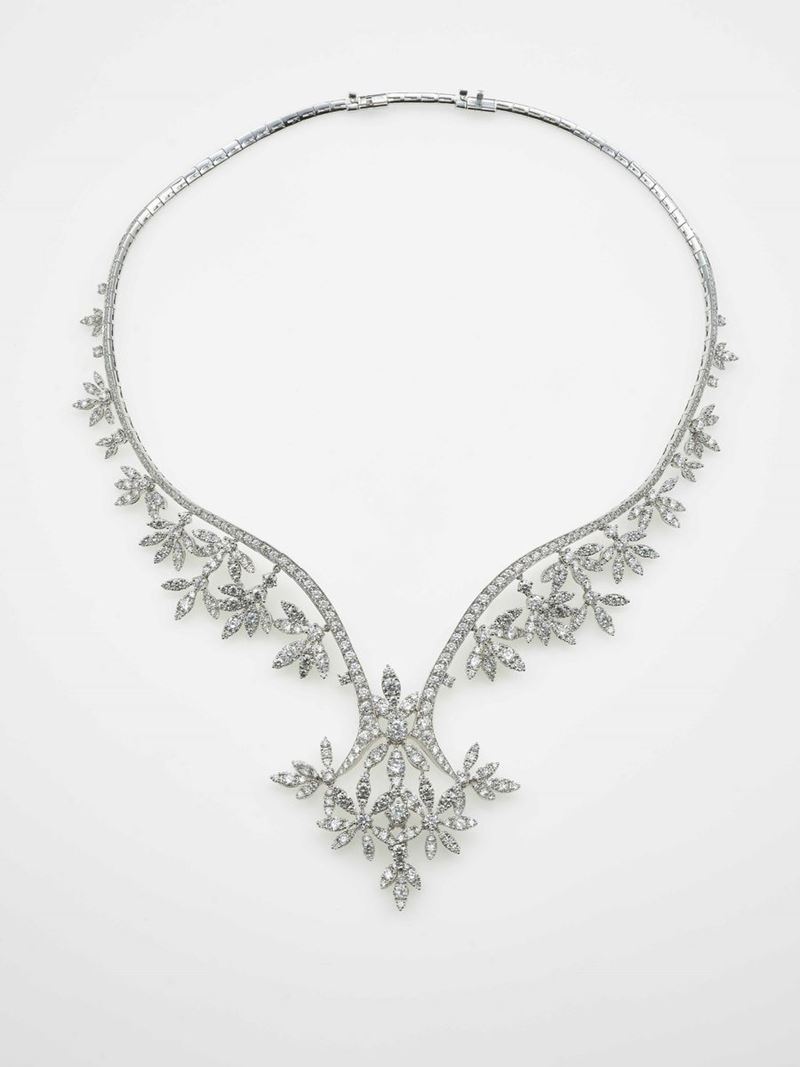 Diamond and gold necklace  - Auction Contemporary Jewels - An Italian brand story - Cambi Casa d'Aste