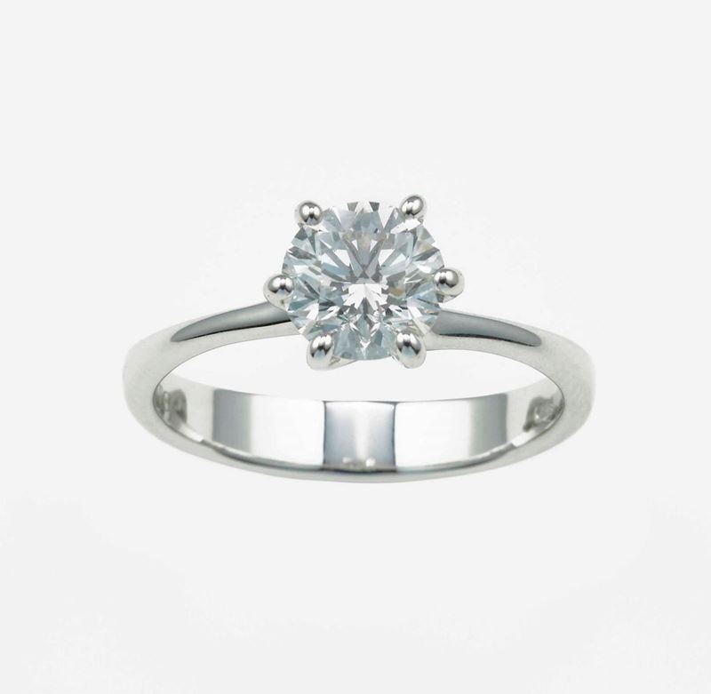Brilliant-cut diamond ring  - Auction Contemporary Jewels - Cambi Casa d'Aste