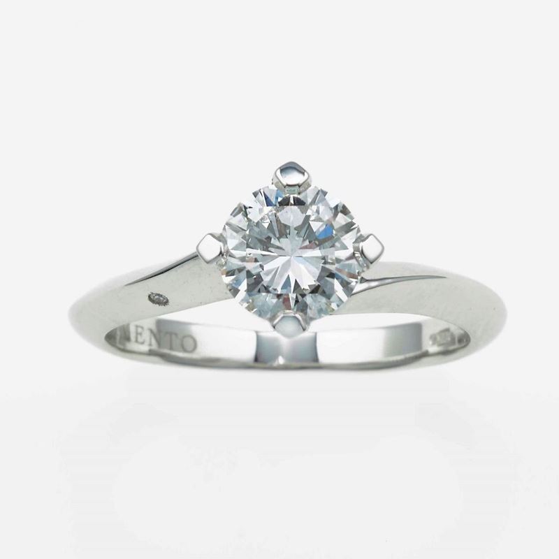 Brilliant-cut diamond ring  - Auction Contemporary Jewels - An Italian brand story - Cambi Casa d'Aste