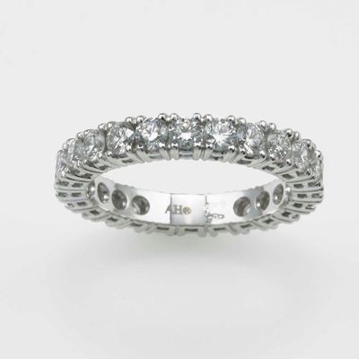 Anello Eternity con Diamanti per Ct 1.92