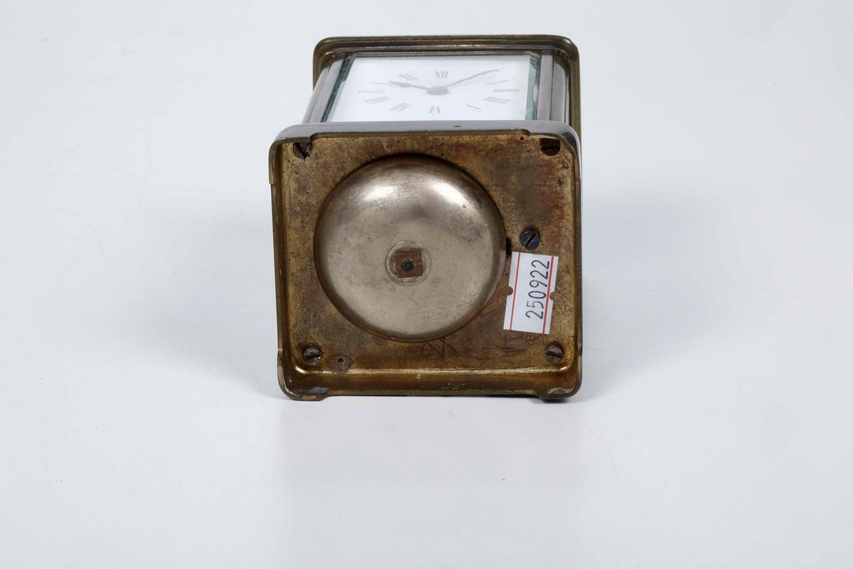 Pendoletta da Carrozza in Ottone. Seconda Metà XIX Secolo