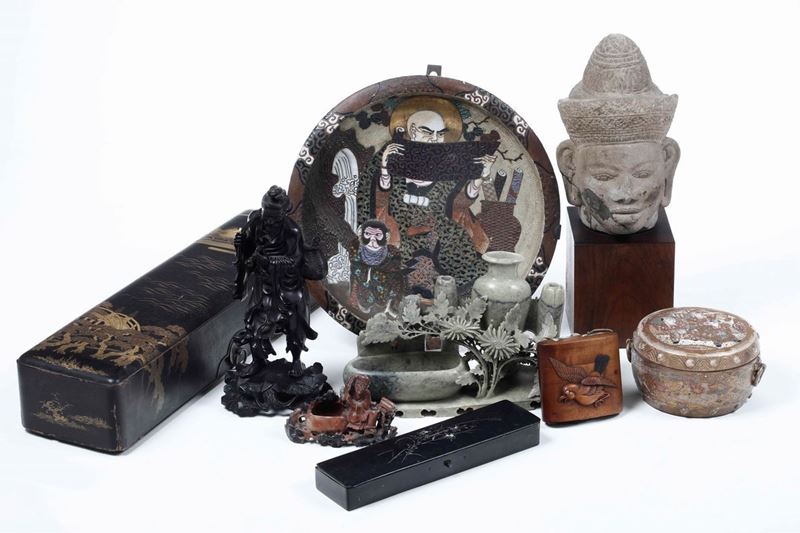 Lotto di oggetti orientali  - Auction Antique April | Cambi Time - Cambi Casa d'Aste
