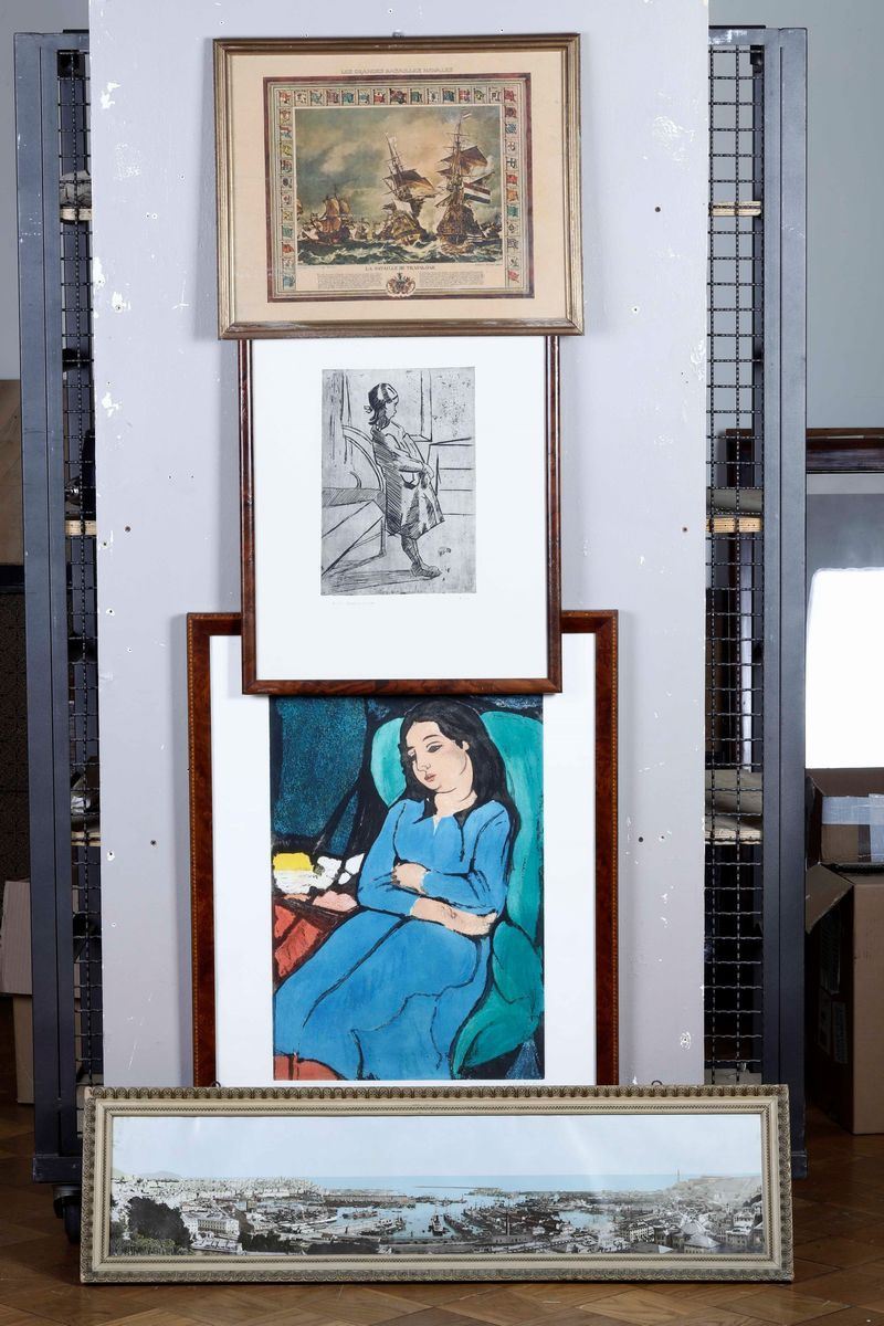 Lotto di stampe e riproduzioni  - Asta Antiquariato Aprile | Cambi Time - Cambi Casa d'Aste