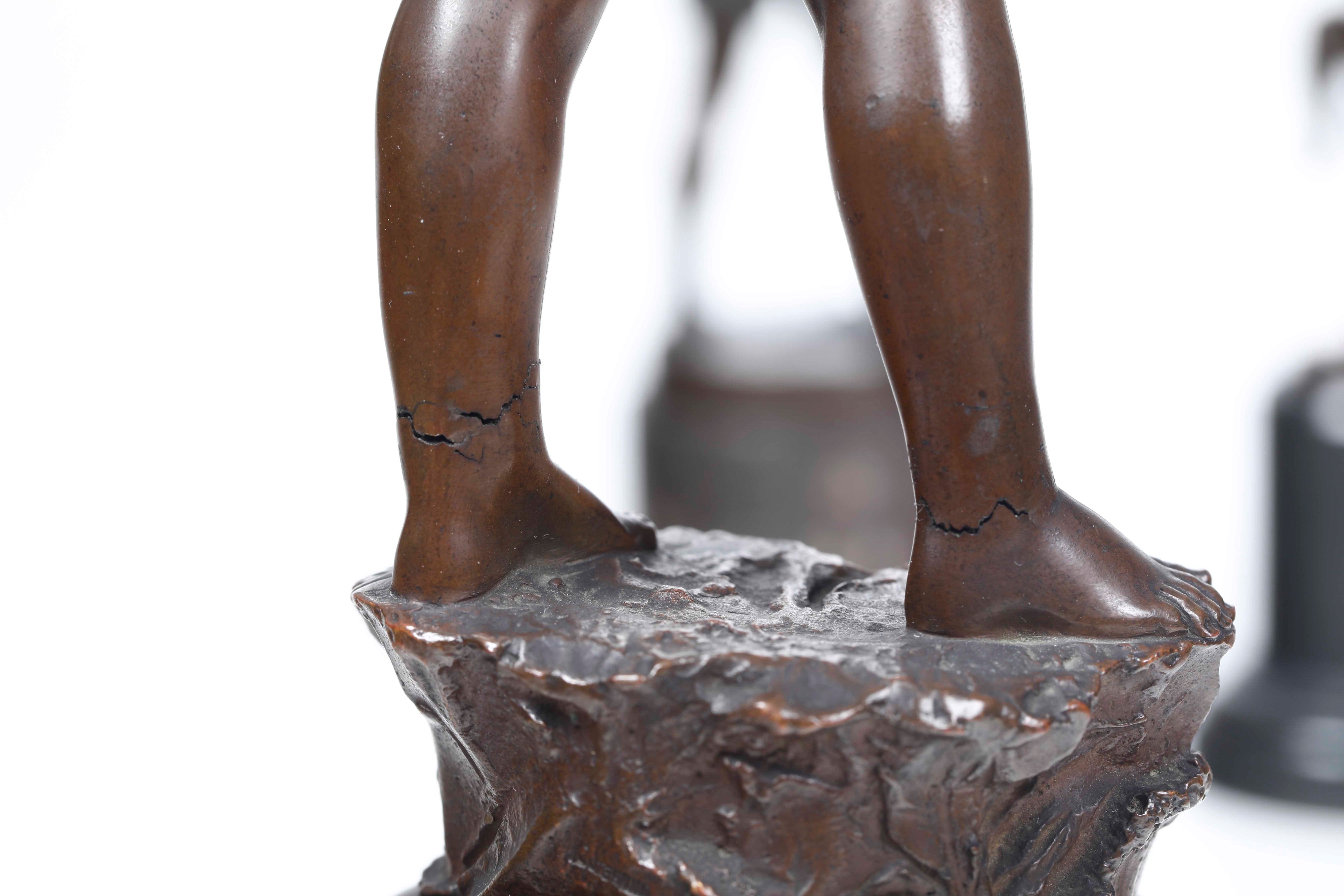 Tre Sculture in Bronzo di Diverso Soggetto. Vari Fonditori Italiani del XX Secolo