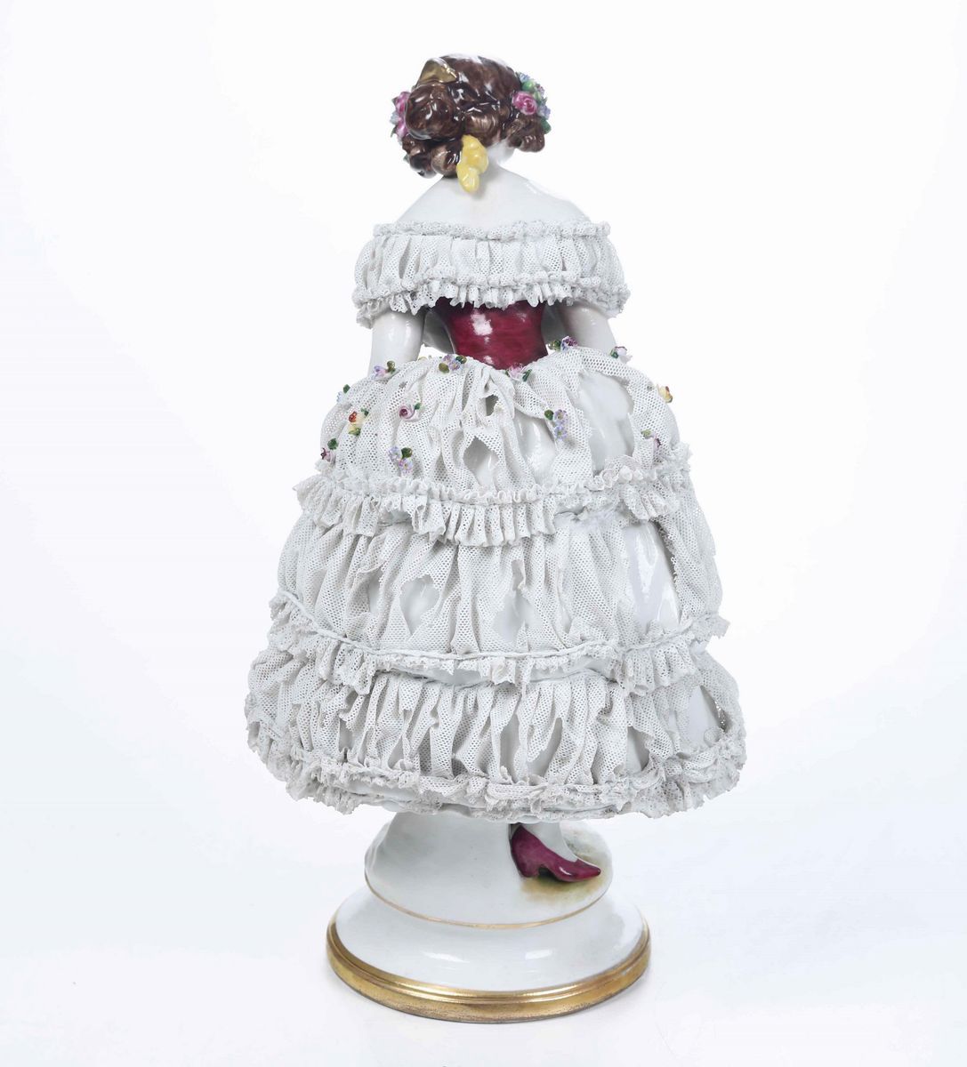 Scultura di Cantantegermania, Turingia, Manifattura di Rudolstadt-volkstedt, Prima Metà del XX Se...