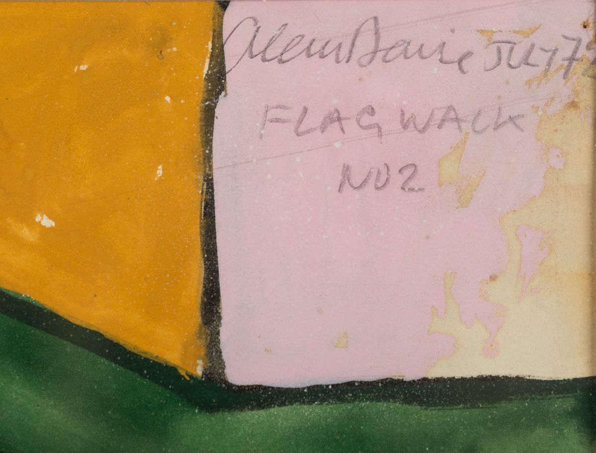 Alan Davie - Flag Walk N. 2