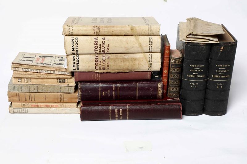 Grande lotto di libri del secolo XIX-XX  - Asta Antiquariato Febbraio | Cambi Time - Cambi Casa d'Aste