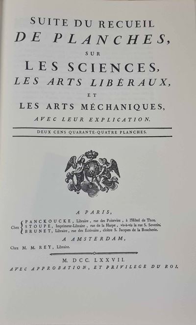 Diciotto Volumi Edizione Anastatica a Cura di Franco Maria Ricci Enciclopedie Diderot D'alambert