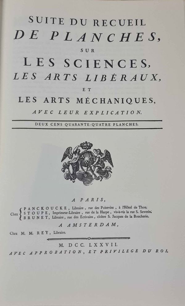 Diciotto volumi edizione anastatica a cura di Franco Maria Ricci Enciclopedie Diderot D'alambert