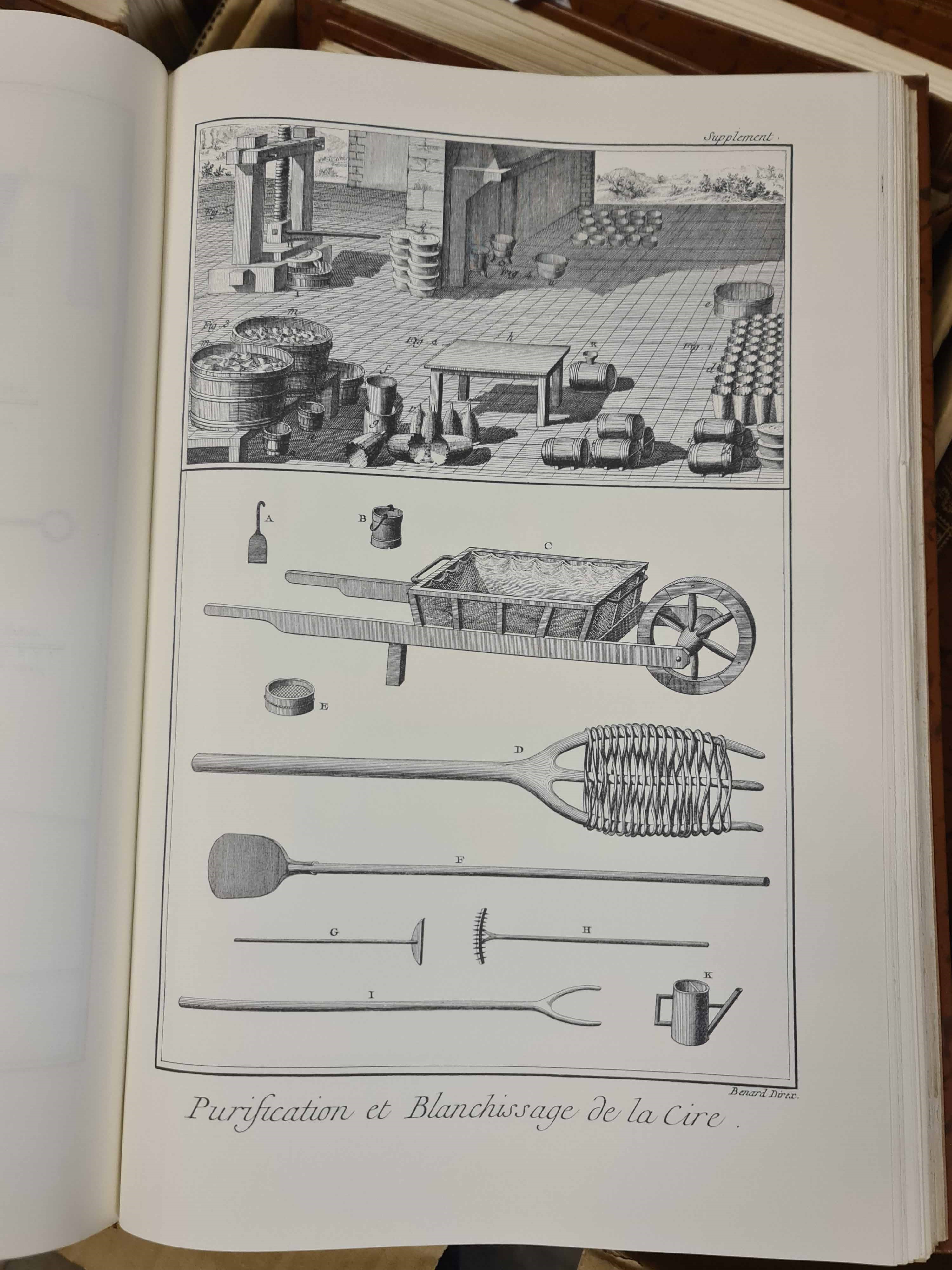 Diciotto Volumi Edizione Anastatica a Cura di Franco Maria Ricci Enciclopedie Diderot D'alambert
