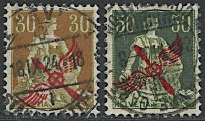 1919/1920, Svizzera, Posta Aerea.