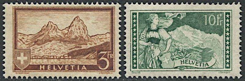 1930/1931, Svizzera, “Vedute”.  - Asta Filatelia e Storia Postale - Cambi Casa d'Aste
